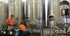 Steel Barrels Two Rivers Winery