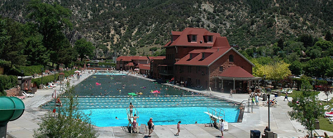 Glenwood Springs Pool Header
