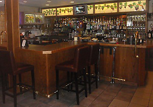 Bar at Merlinos' Belvedere Bar at Merlinos' Belvedere