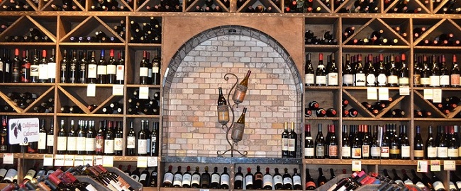 The Cellar Wall Of Wine 650 The Cellar Wall Of Wine