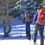 snowshoeing poudre canyon