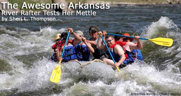 The Awesome Arkansas: River Rafter Tests Her Mettle 9