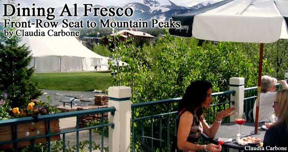 Dining Al Fresco: Front-Row Seat to Mountain Peaks 5