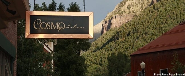 A Cosmopolitan Choice for Dining in Telluride
