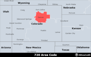 720 Area Code - GoColorado